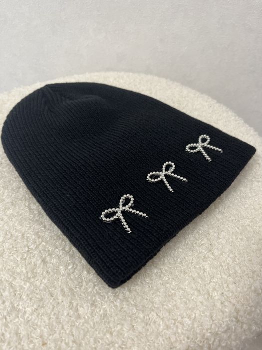 Демі шапка з бантиками