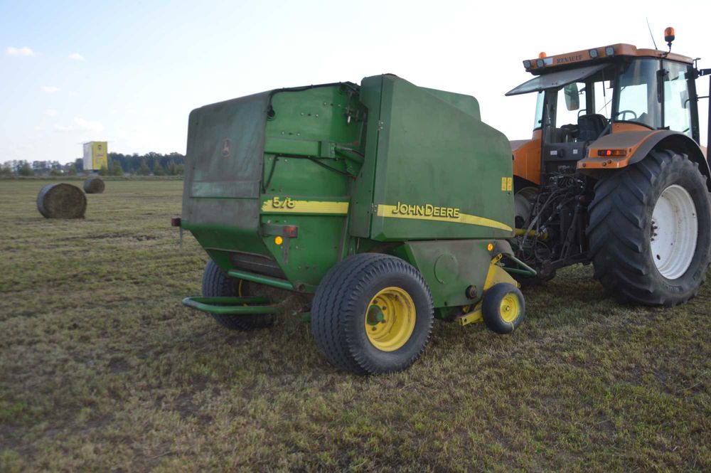 prasa john deere 578 welger 220