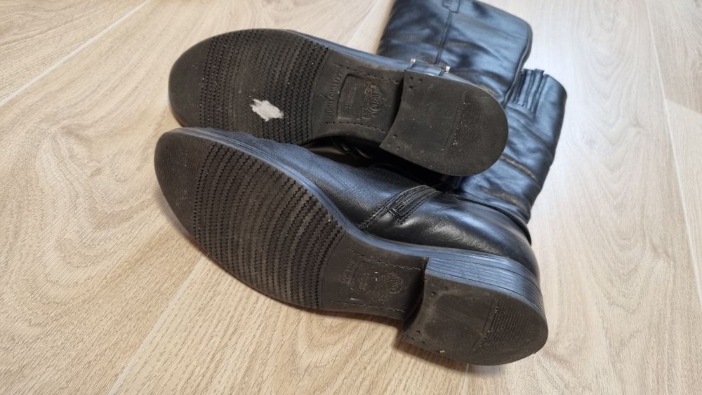 Шкіряні зимові сапоги