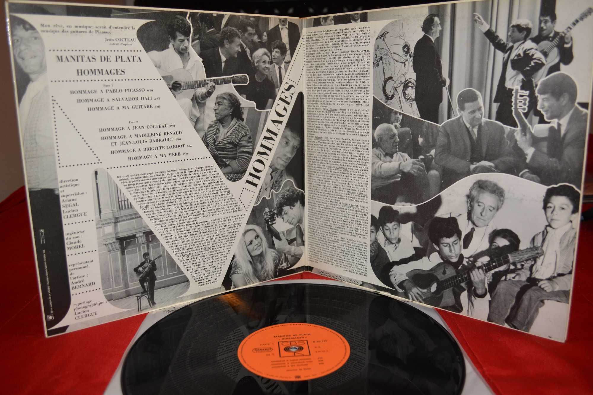 Manitas De Plata – Hommages - Edição 1967 Vinil, LP, Brigitte Bardot