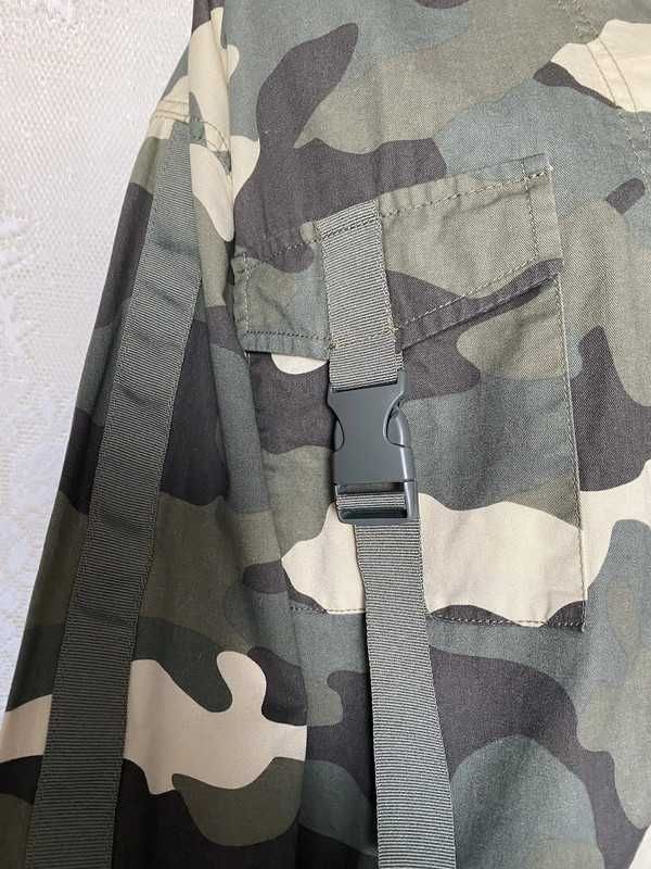 Nowa krótka kurtka moro nadruk z tyłu FB Sister S/M 36/38