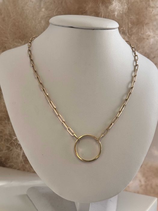 Złoty łańcuszek ANKIER 14K pr.585 Piękny Polecam !