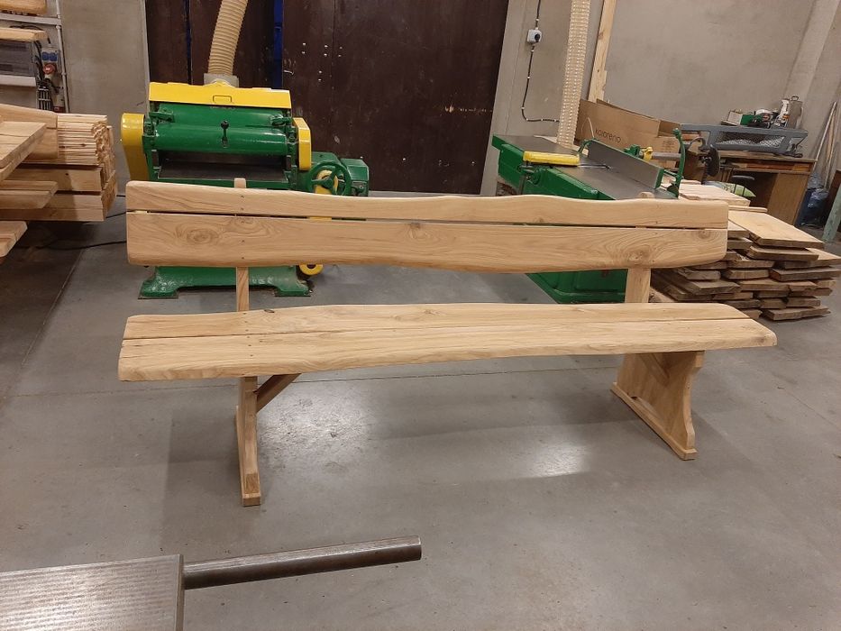 Zestaw meble ogrodowe stół i ławki producent KRZYSZTOF BRZYSKI