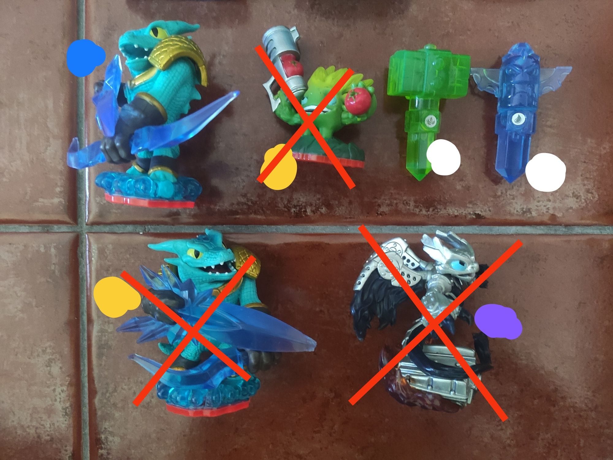 Figuras Skylanders (venda avulso)