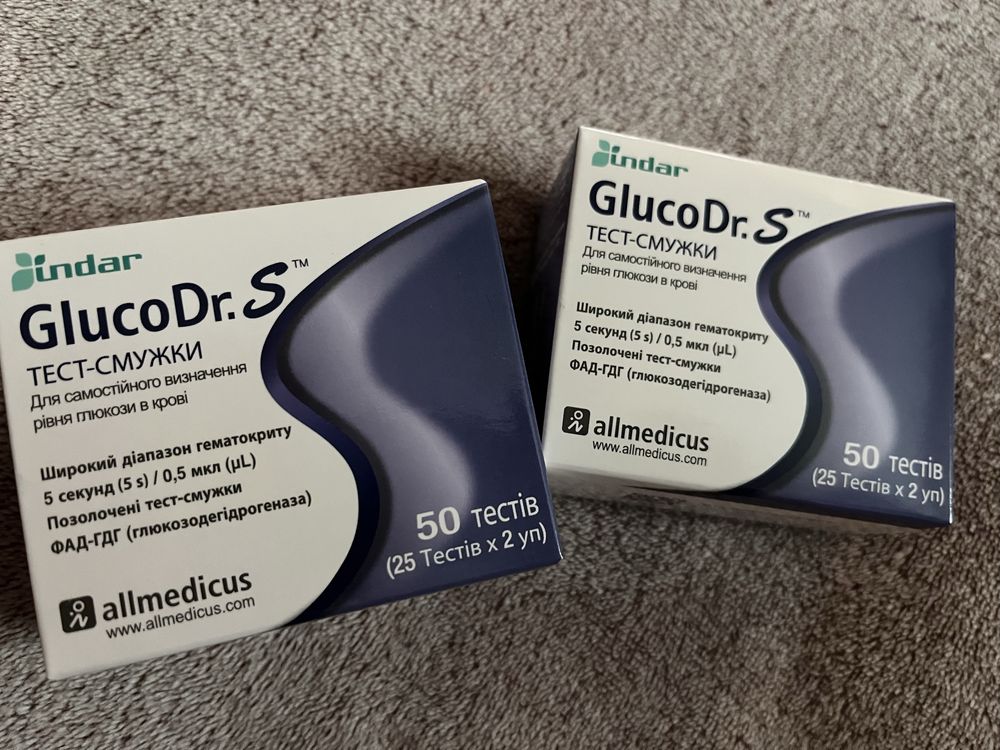 Тест-смужки GlucoDr. S