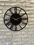 Zegar ścienny IZA 40 cm Rzymski LOFT Nowoczesny Do Salonu