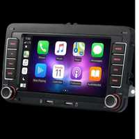 CARPLAY Radio samochodowe dla Volkswagen Golf 5 6 Passat B6 B7 Skoda