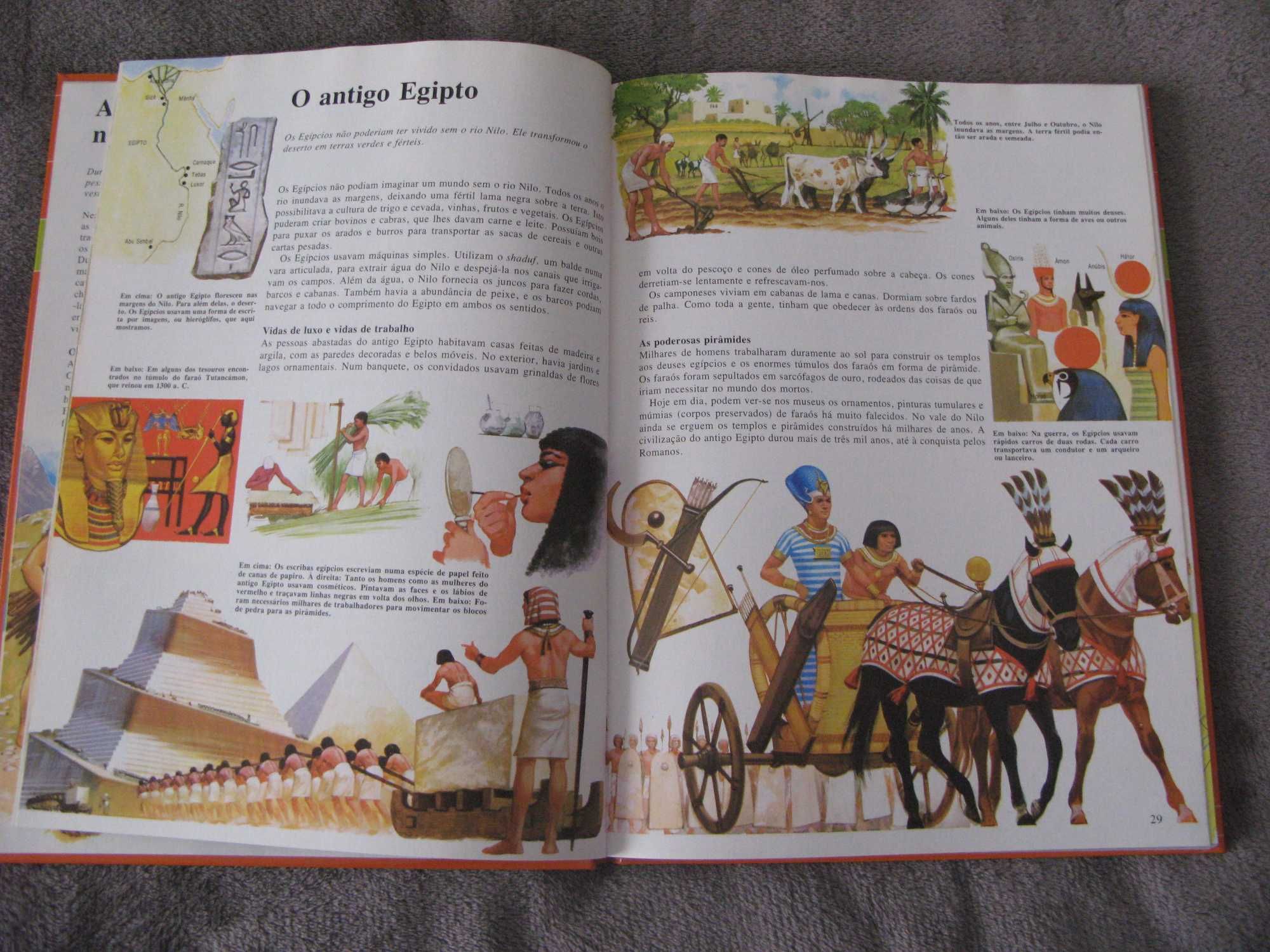 Livro “A História” - Enciclopédia Juvenil Ilustrada