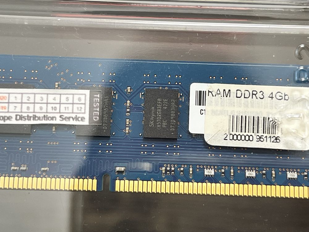 Оперативна память на ПК DDR3 4Gb