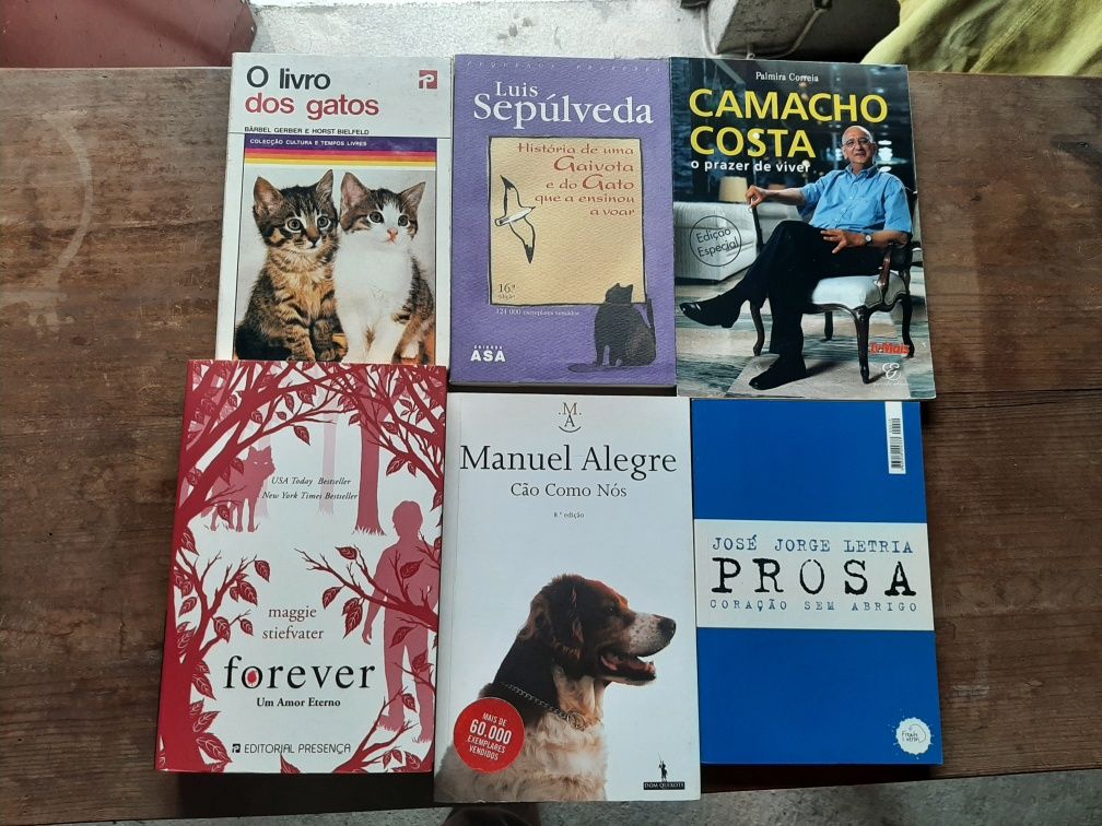 28 livros das fotos.novos.5€ cada.entrega Cartaxo ou envio Ctt.