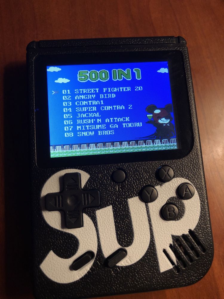 Game Boy Sup 500 jogos