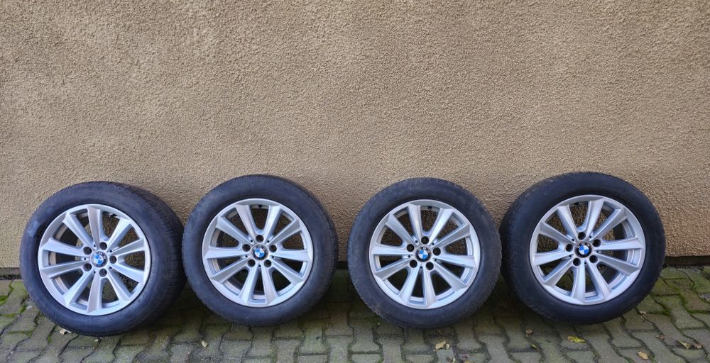 Koła felgi opony zimowe BMW F10 F11 E90 E91 styling 236 alu 225 55 R17