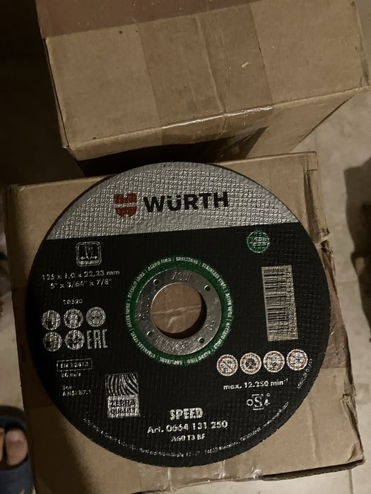 Tarcza Wurth do cięcia stali 125 mm