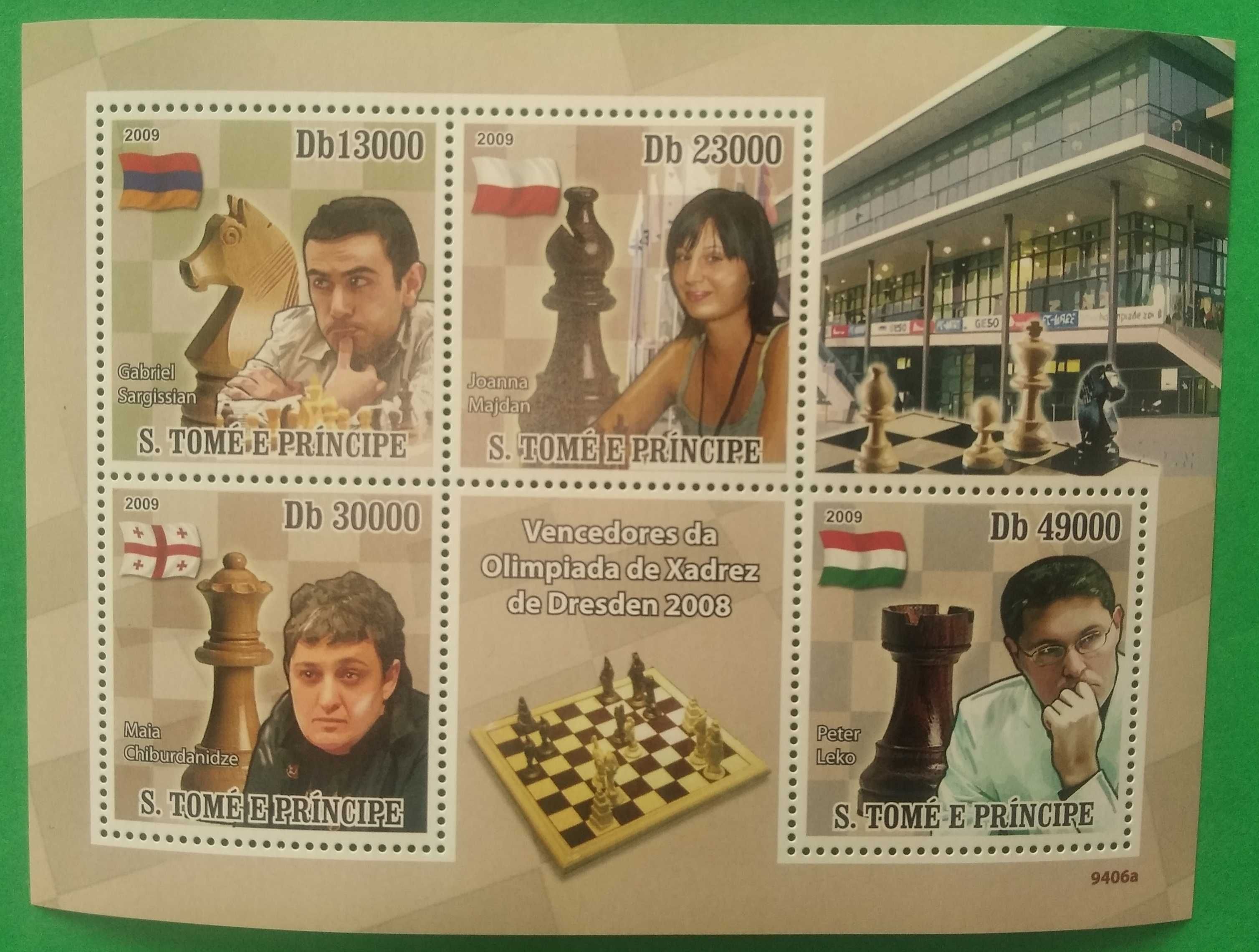 Znaczki pocztowe tematyczne - szachy