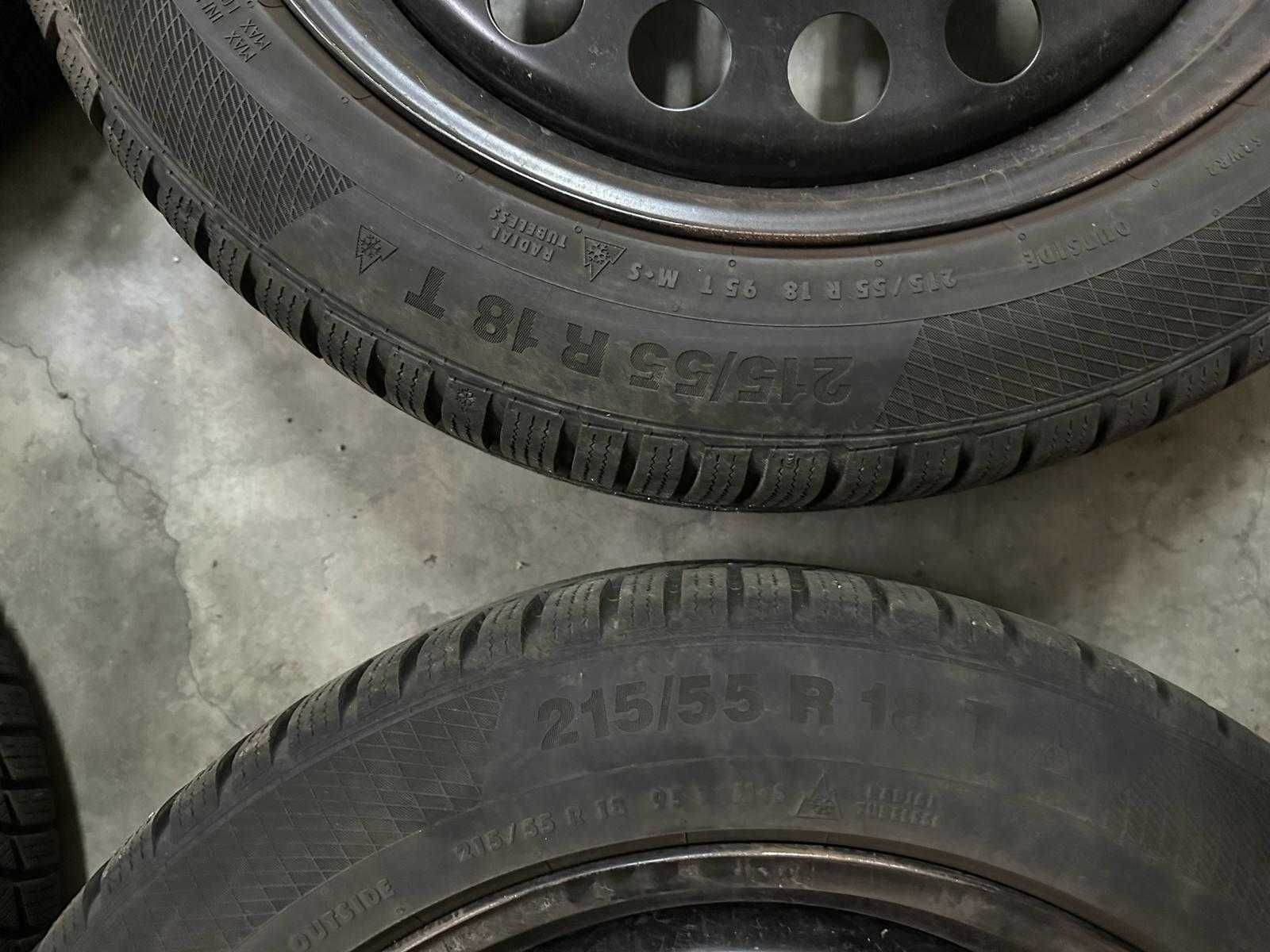 Jantes + pneus VW ID3 215/55R18