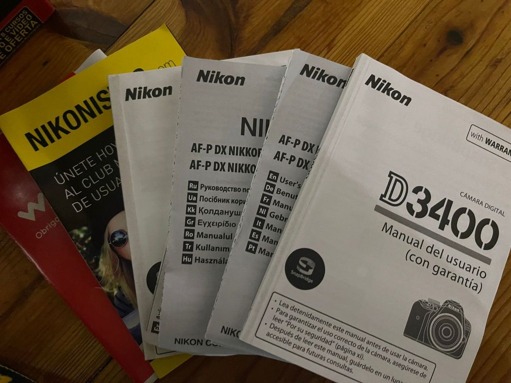 KIT Completo Nikon D3400