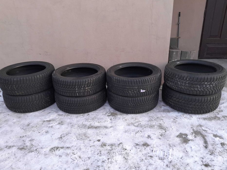 зимова резина 205 50 r17 pirelli continental 6.7мм шини