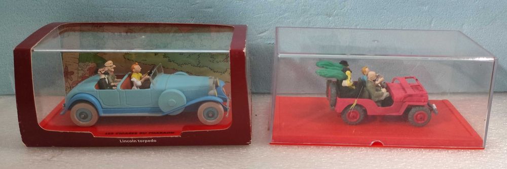 Tintim - 2 carros