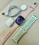 Apple Watch 9 41mm GPS Silver idealny bateria 100 % nie naprawiany