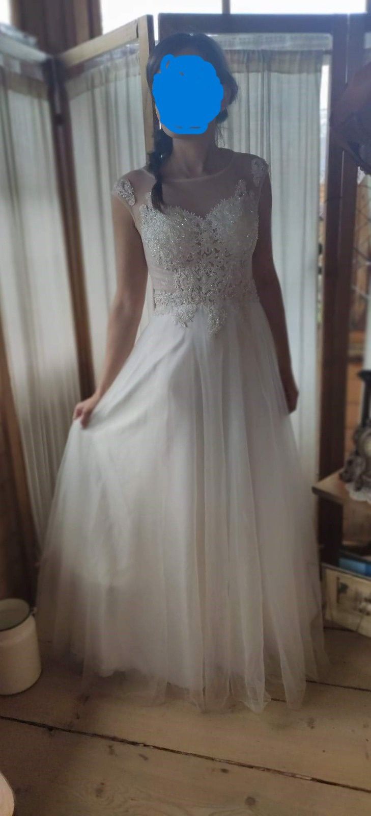 Suknia ślubna biała xs