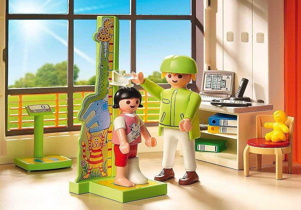 PLAYMOBIL CITY LIFE 6657 SZPITAL dzieciecy  z wyposażeniem zestaw XXL