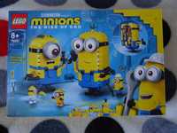 Nowy zestaw Lego Minions 75551 Minionki z klocków z gniazdem