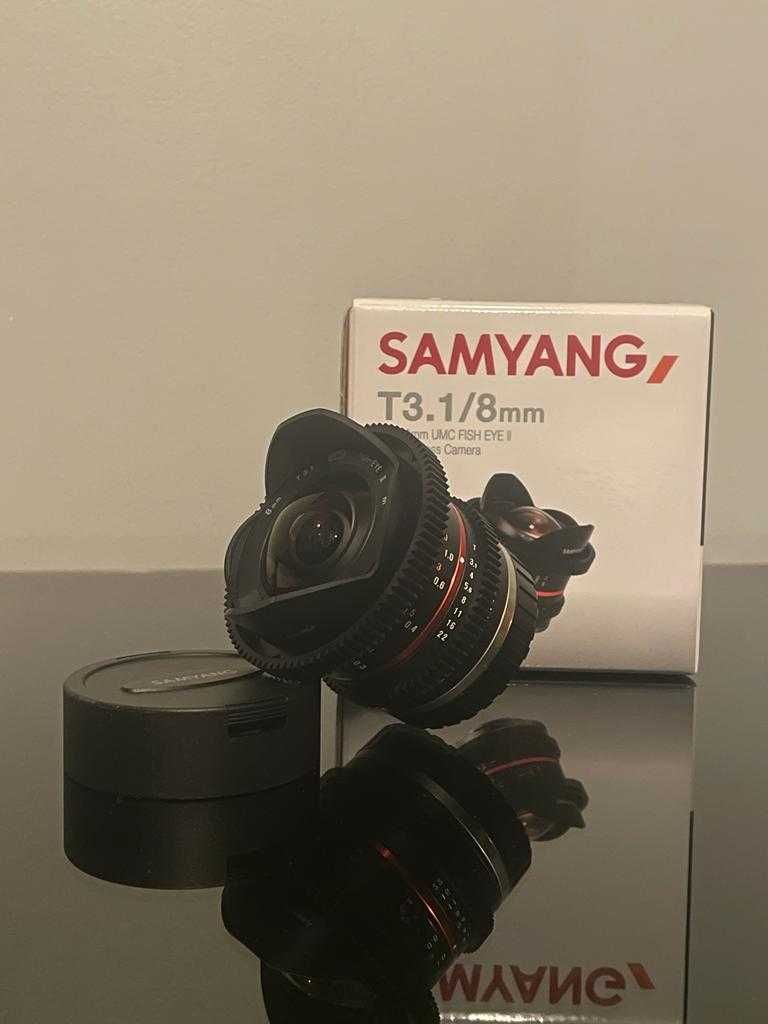 Samyang 8mm T3.1 UMC Fish-eye CS II EF-M