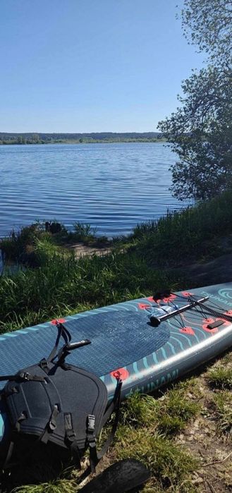 Deska SUP TSUNAMI DO Pływania Pompowana Gratis AKCESORIA Długa 350cm