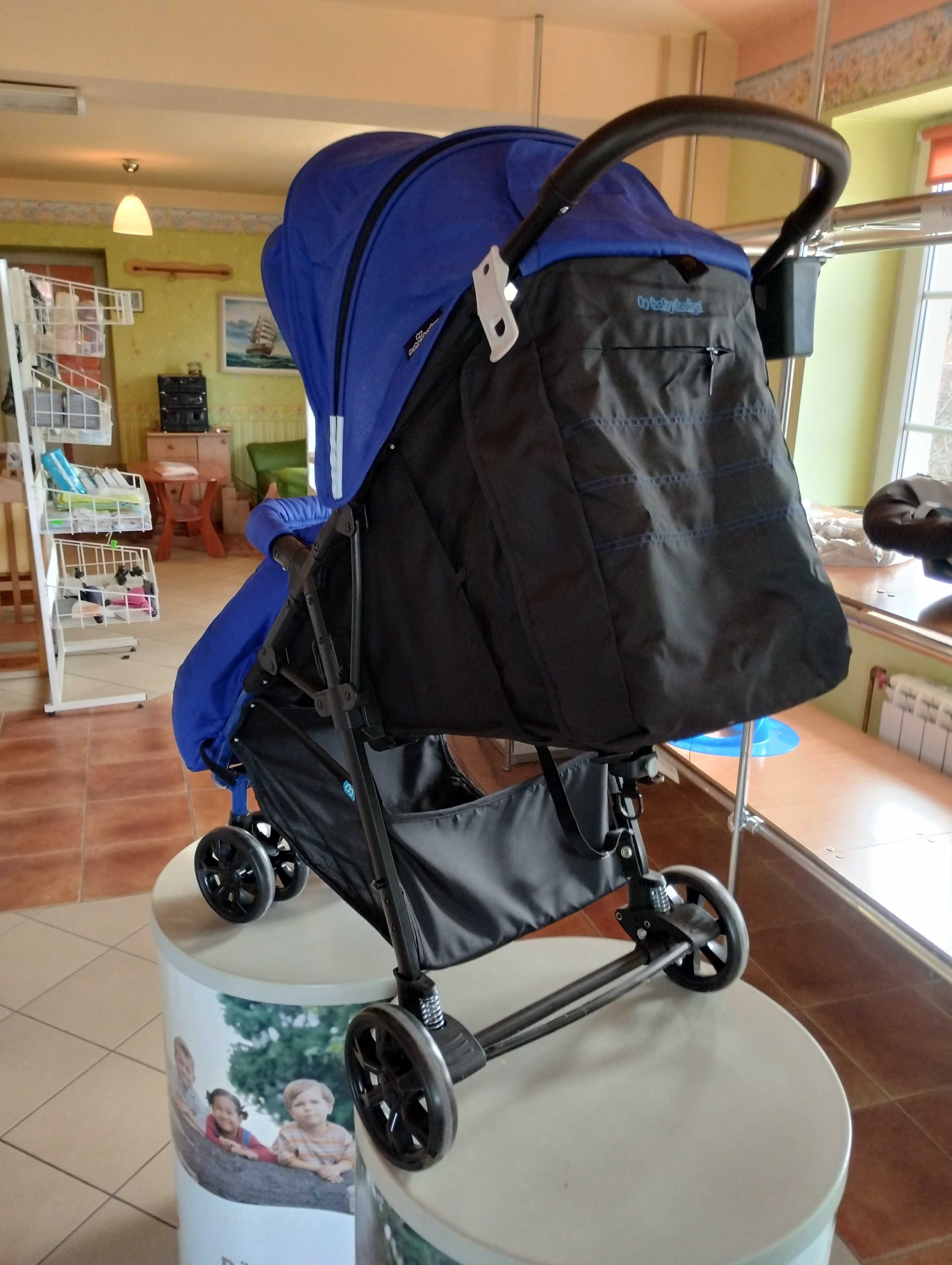 NOWY Wózek spacerowy Click Baby Design BLUE