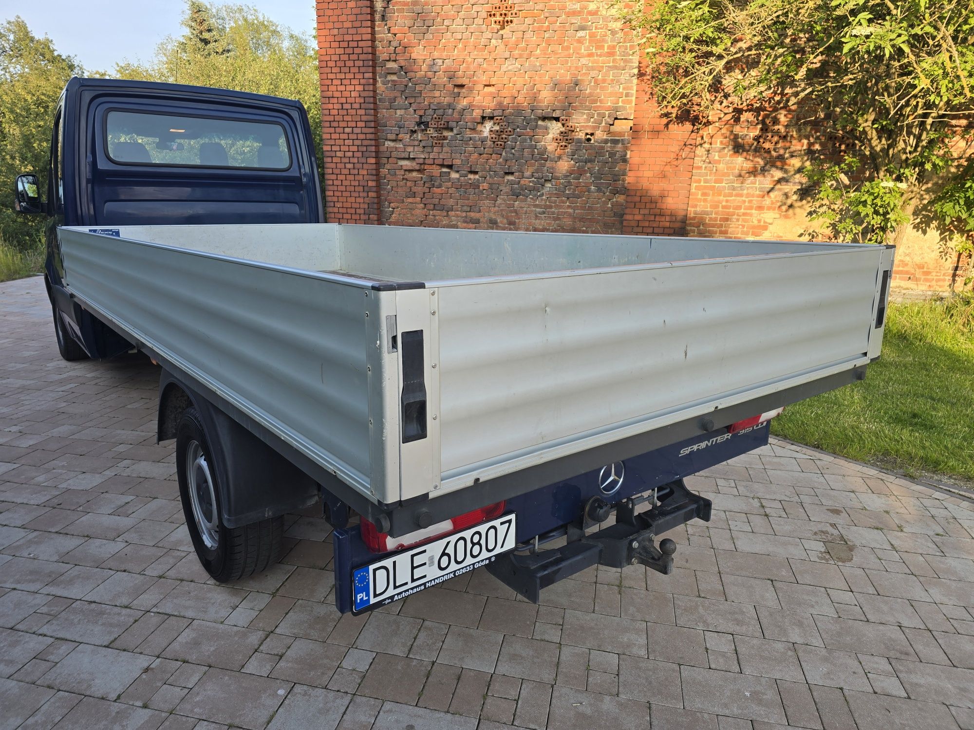 Paka przyczepa aluminiowa DUŻA Mercedes Sprinter