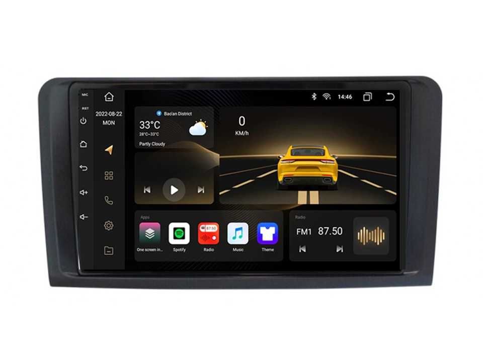 Radio samochodowe Android Benz ML-Class (W164) 2006.-2010 (9")