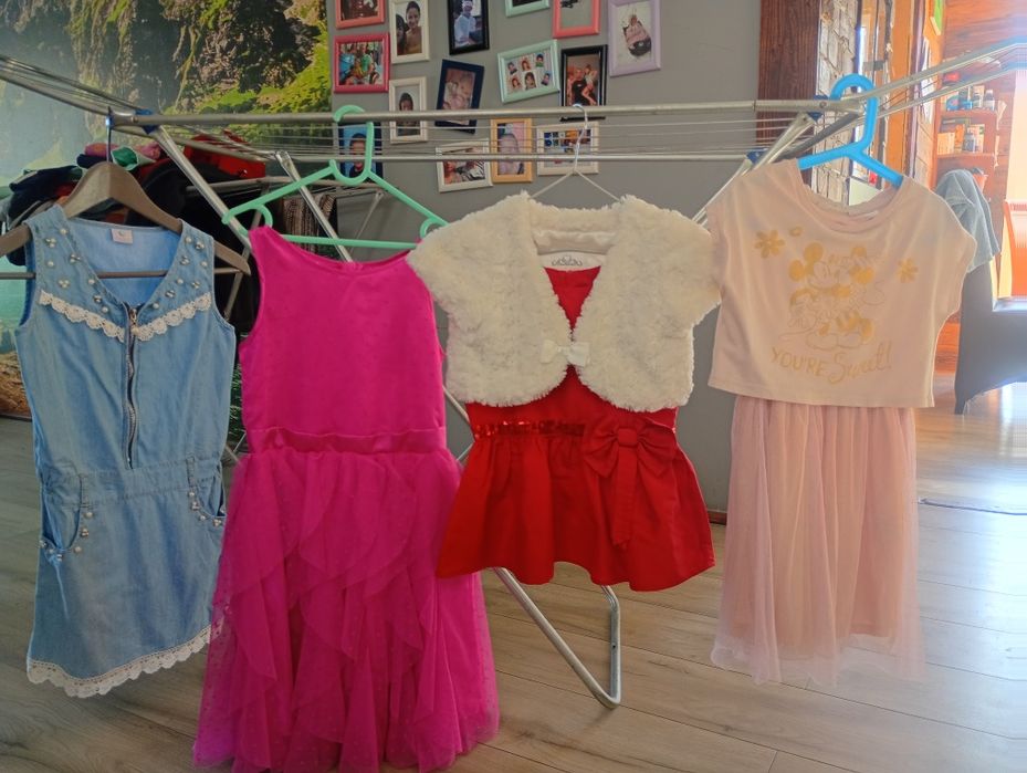 Mega paka ubrań dla dziewczynki 110-134