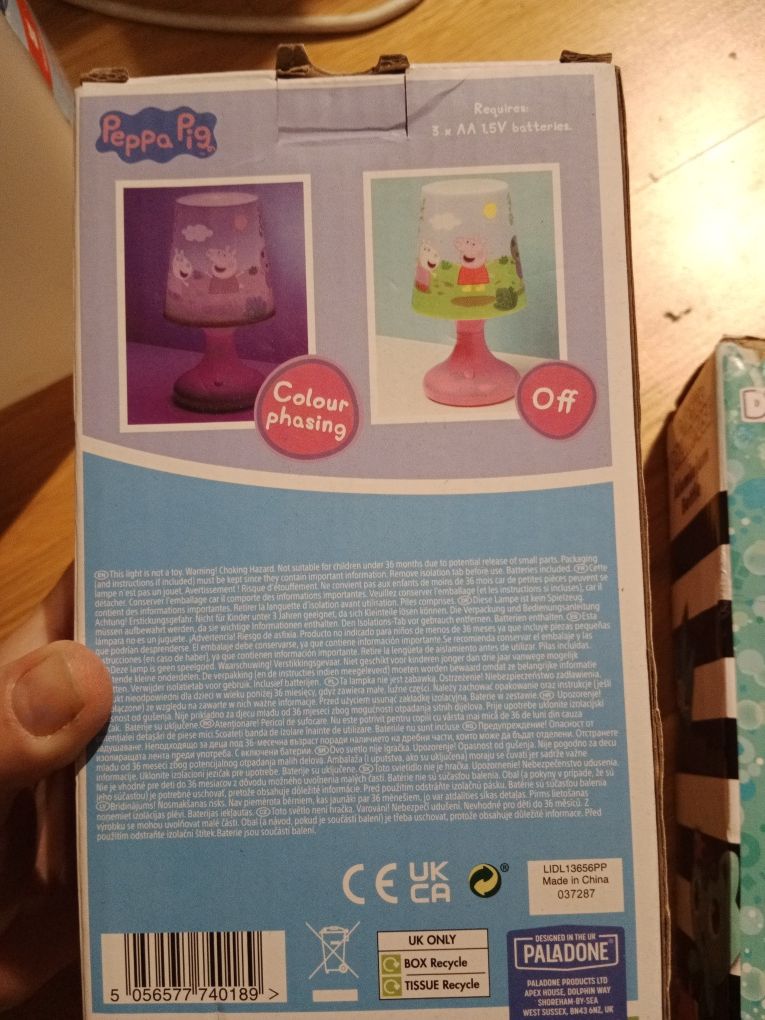 Nowa lampka Świnka Peppa