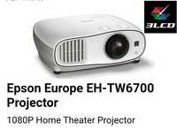 Projetor Epson Home Cinema EH-TW 6700 (estado de Novo - 940h de uso)