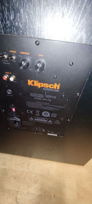klipsch subwoofer spl 150