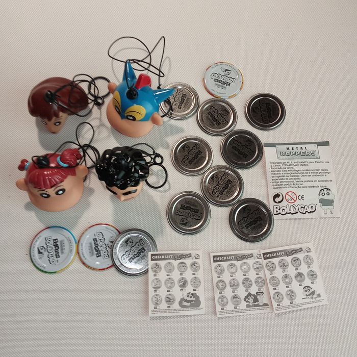 Shinchan Metal Rappers coleção Bollycao