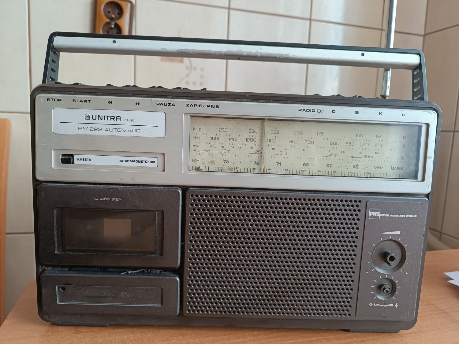 Radiomagnetofon UNITRA ZRK RM222 Automatic