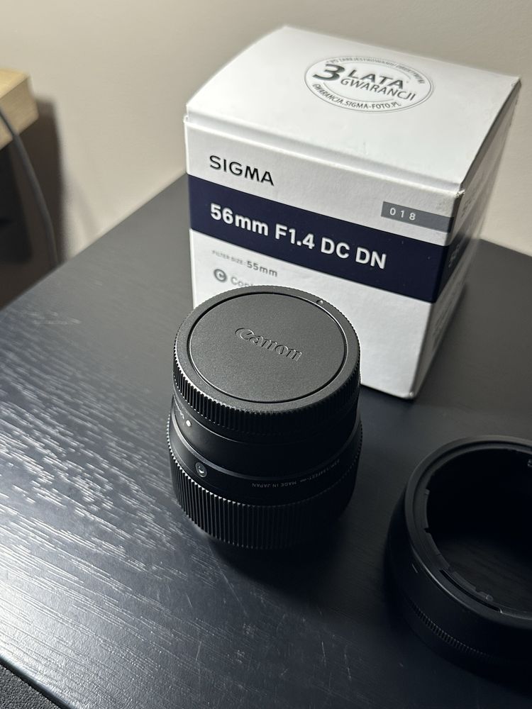 Obiektyw Sigma 56mm F1.4 DC DN Canon EF-M