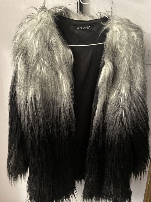 Накидка зі штучного хутра
