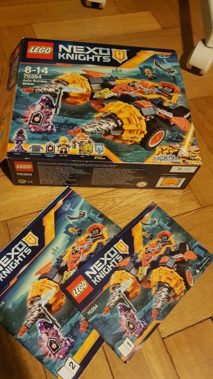 Klocki Lego Nexo Knights 70354 Rozbijacz Axla