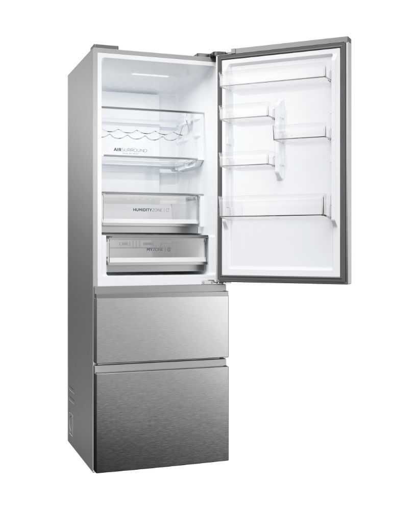 Скидка! Двухкамерный холодильник Haier HTW 5618CNMG (360л 173 кВт-ч/г)