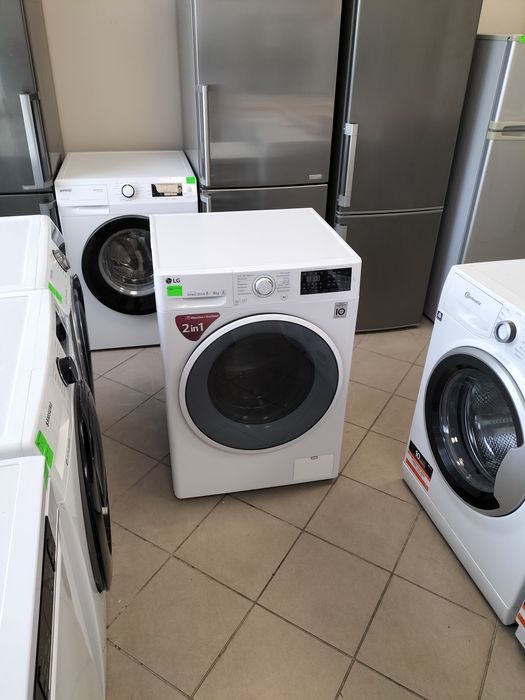 Pralko-suszarka LG 8kg, 1400obr, silnik inverter, z Niemiec