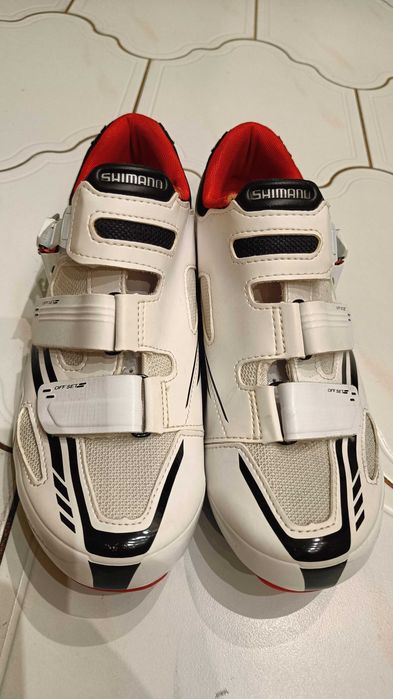 Buty szosowe SHIMANO SPD-SL SH-R107 CARBON Białe