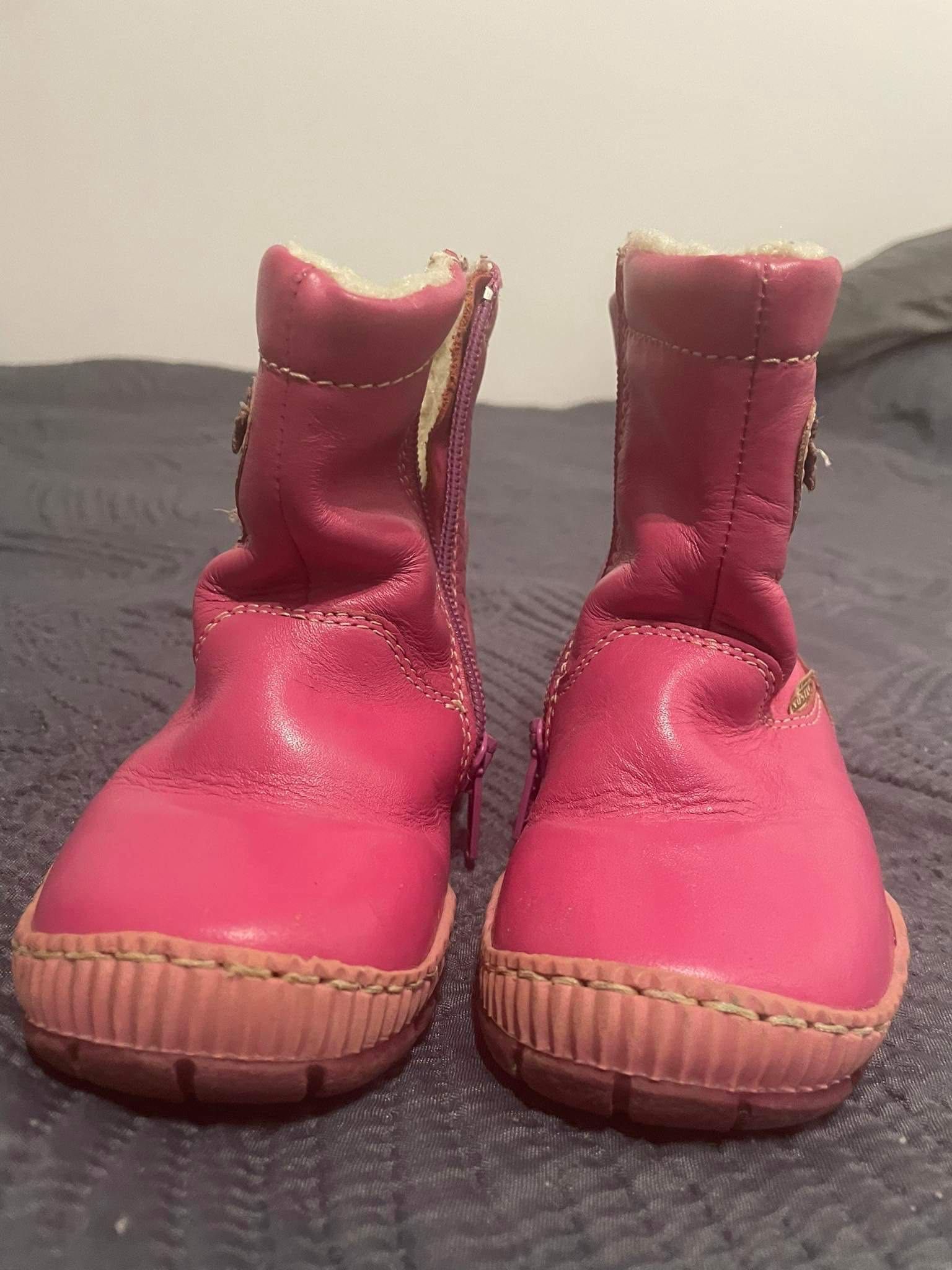 Buty dziecięce skórzane