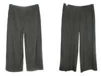 Marks & Spencer spodnie damskie szerokie nogawki grafit szare 48