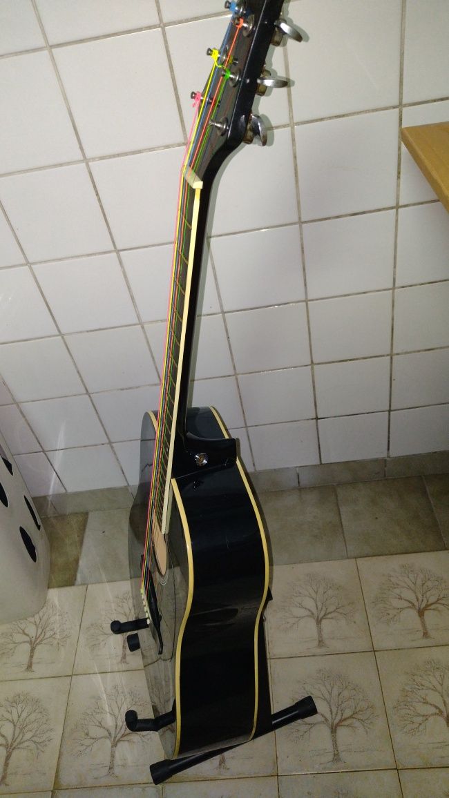 Gitara akustyczna western Stagg SW201-BK