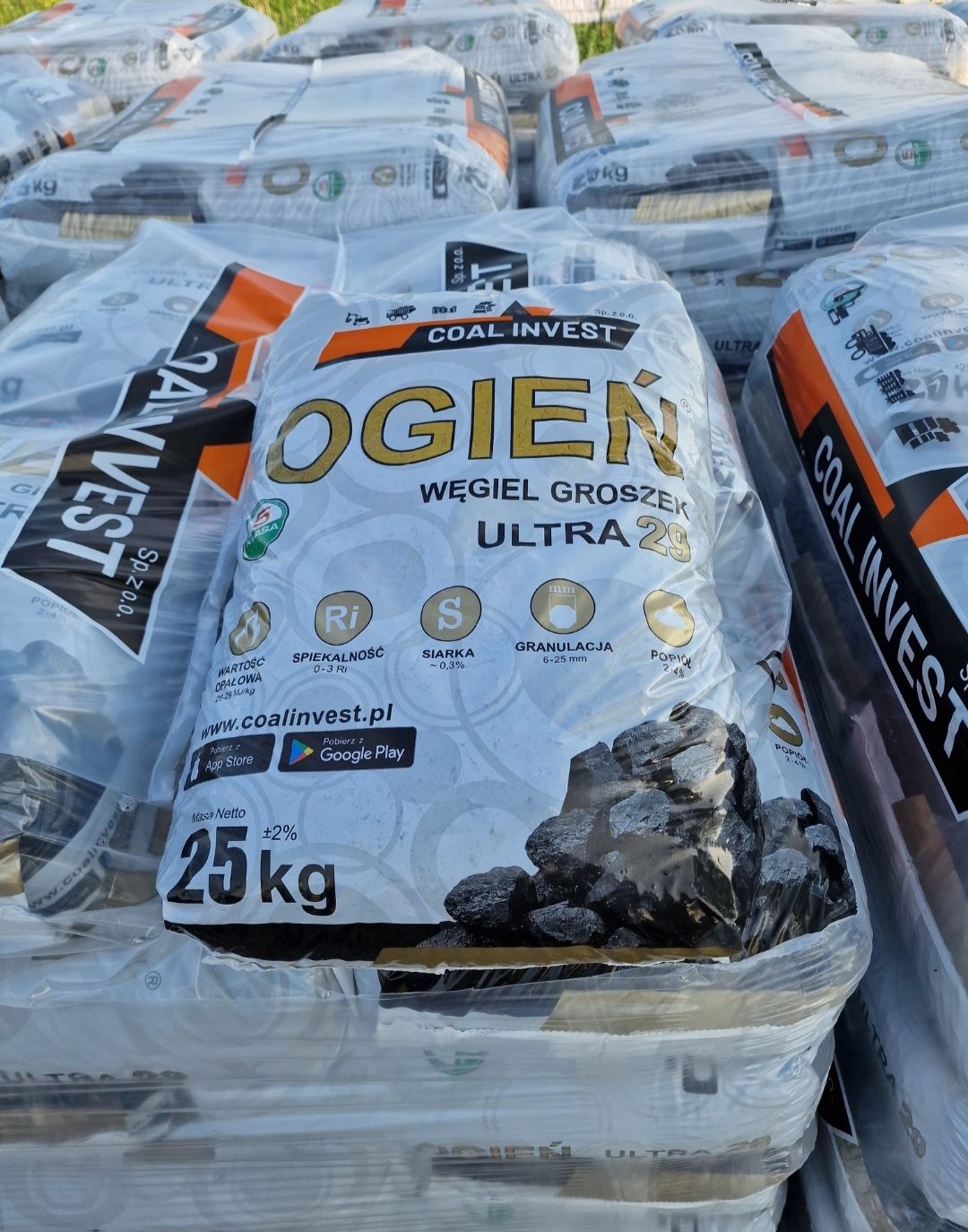 Ekogroszek OGIEŃ ULTRA 29MJ Najtaniej