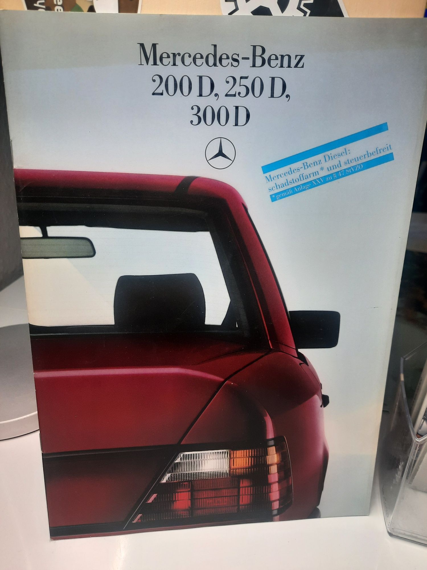 Katalog Prospekt Mercedes w124 Diesel