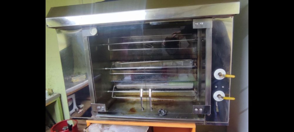 Профессиональная газовая гриль для кур