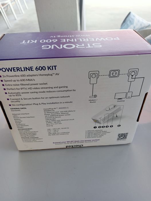 Powerline duplo novo